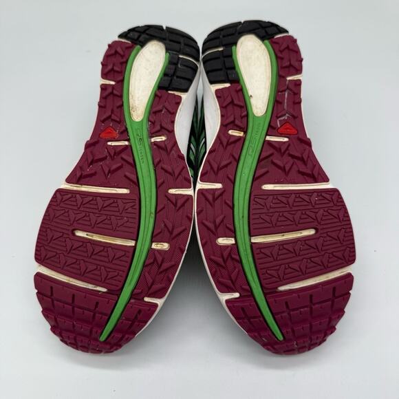 Salomon Vibrant Green and Black Running Shoes, X-Tour City Trail. Size 8. - Picture 7 of 9